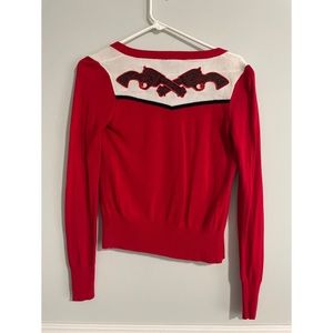 Too Fast Embroidered Cardigan